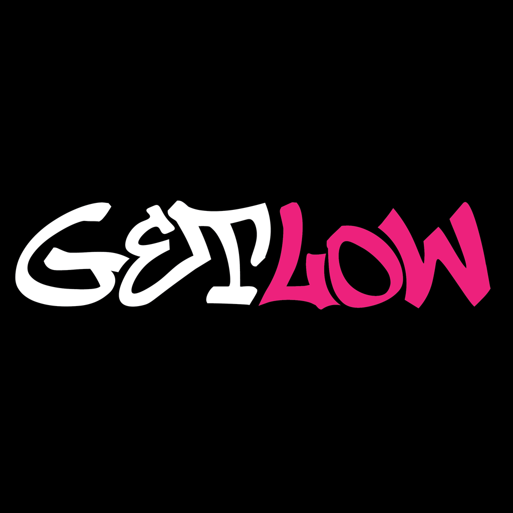 GET LOW TRANSPARENT STICKER