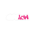 GET LOW TRANSPARENT STICKER